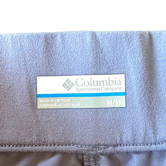 COLUMBIA lavender/gray elastic waist skort size Medium - Picture 4 of 6